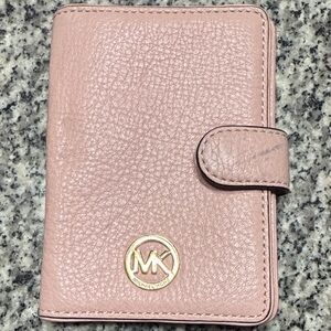 Michael Kors Blush Leather Card Holder